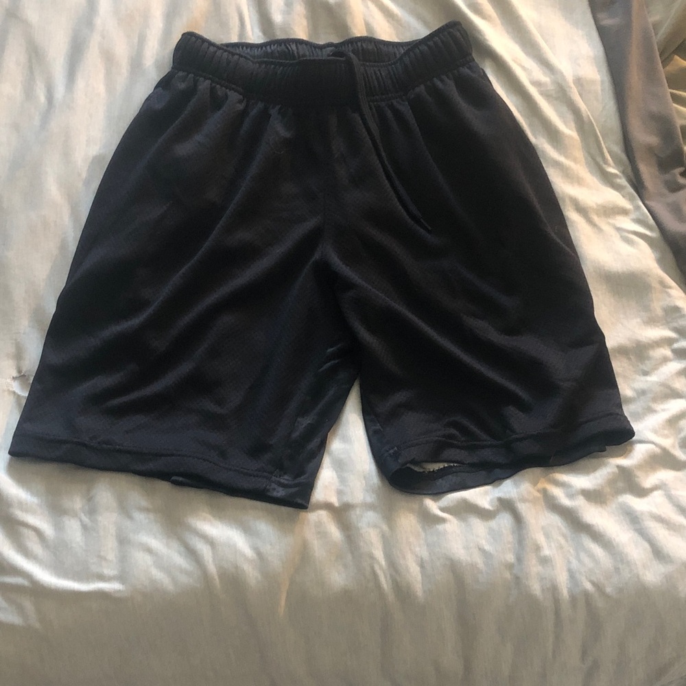 Russell Athletic Black Mesh Shorts